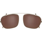 CLIP ON NEIL M, Shiny White Gold-Mineral Polarized Drivers Gradient Cat 2 to 3 B4, hi-res image number null